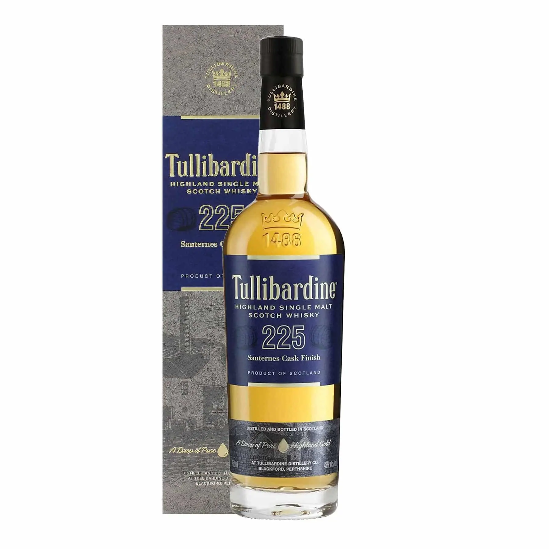 Tullibardine Sauternes Cask Finish Whisky Tullibardine Sauternes Cask Finish Whisky