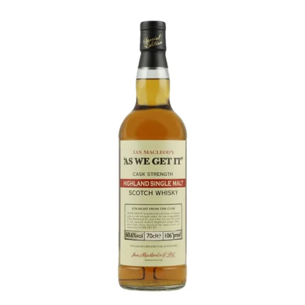 As We Get It Highland Whisky